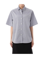 高密度シャンブレー シャツ/グレー系(092)