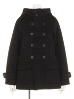 DUFFEL COAT/BLACK