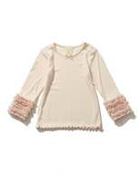 ギンガムチュールbabyプルオーバー/PNK