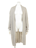 CarolineKTカーディガン/GRAY×BLACK