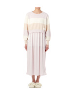 narue(ナルエー) サマーニットソフトボーダー トップス&ワンピ/ライトパープル(181)