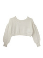 peony knitpullover/white