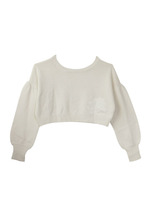 peony knitpullover/white