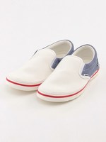 【CROCS】NORLIN ATMOS SLIP-ON MEN/WHITE/WHITE