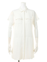 【Planet blue world】シャツコンビネゾン/ブラック