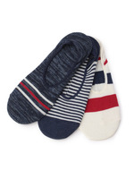 インステップソックス3足セット/ブルー系(999)