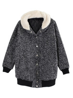 ツイードブルゾン/パターン5