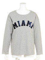 ハブラシロゴ裏毛PO/グレー