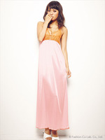 Colorful Satinネグリジェ/ベビーピンク