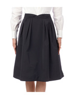 タックデザインスカート/ライトベージュ(051)