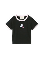 トリムtee/ピンク