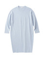 ニットワンピース/ライトブルー(091)