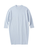 ニットワンピース/ライトブルー(091)