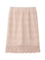 フラワーレーススカート/ピンク系(070)