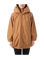 裏ボアボリュームネックコート/キャメル(041)