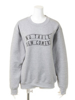 裏毛 NO TABLEクルー/グレー