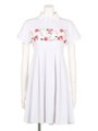 Sunset Wallflower Polo Shirts Dress/RED