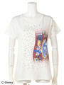 プリントTシャツ（アリスインワンダーランド）/ホワイト