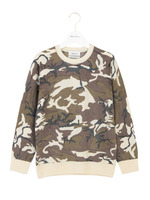 迷彩ニットプルオーバー/KKI