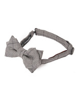 DORMEUILシルク蝶ネクタイ/グレー系(013)