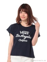 ・VANS 3ロゴTシャツ/Gray Mixture