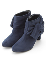 【JELLYBEANS】サイドターバンリボン2WAYブーティ/紺S