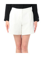 タック入りジャカードショートパンツ/ホワイト(004)