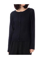 リリヤーン編ニットカーディガン/ネイビー(093)