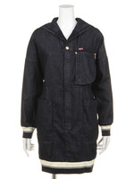 D1197 セーラーカラーデニムO/P/ワンウォッシュ