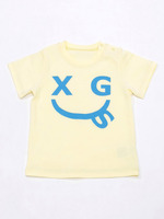 S/S  TEE  SMILEY/WHITE