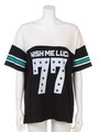 WISH ME LUCK Tシャツ/ブラック