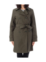 ダブルスプリングコート/サックス(090)