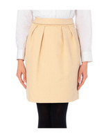 ツイードタックスカート/ベージュ系(051)