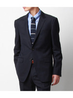 ノッチドラペルテーラードジャケット/チャコールグレー(014)