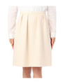 フィルムラメツィードスカート/ベージュ(052)