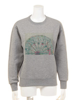 裏毛Ferris wheelプルオーバー/グレー