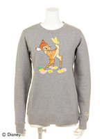 【Disney BAMBI Collection】BEST FRIENDS SWEAT L/S TOP/BLACK