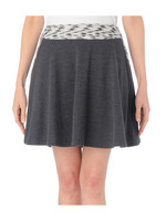 ラメツイードジャージスカート/グレー系(512)