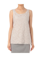 ルーブルレースタンクトップ/パープル系(081)