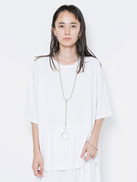 【IKUMI】FLIP T/WHITE