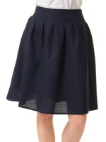 ふんわりタックスカート/ピンク