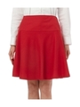 グログランフレアスカート/レッド系(062)