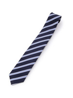 メランジストライプネクタイ/ブルー系(394)