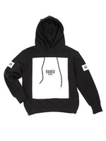 ★GHTG本物★モノトーンフード付きスウェット(ブラック)/ブラック