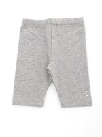 ストレッチ天竺6分丈パンツ/杢グレー