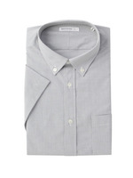 チェックドレスシャツ/ブラック(219)