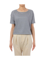 ワイドシルエットカラープルオーバー/グレー系(912)