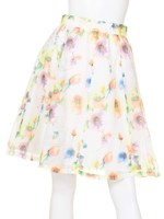 【貫地谷しほりさん着用】【2ndline】バックジップギャザースカートCL-0694/GR