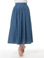 タックマキシスカート/ブルー