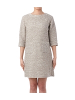 ファンシーツイードワンピース/オレンジ系(063)